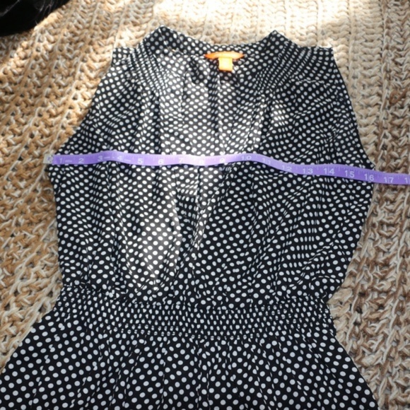 Joe Fresh Polka Dotted  Blouson Dress - Picture 6 of 8